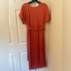 LAPOINTE wrap around dress